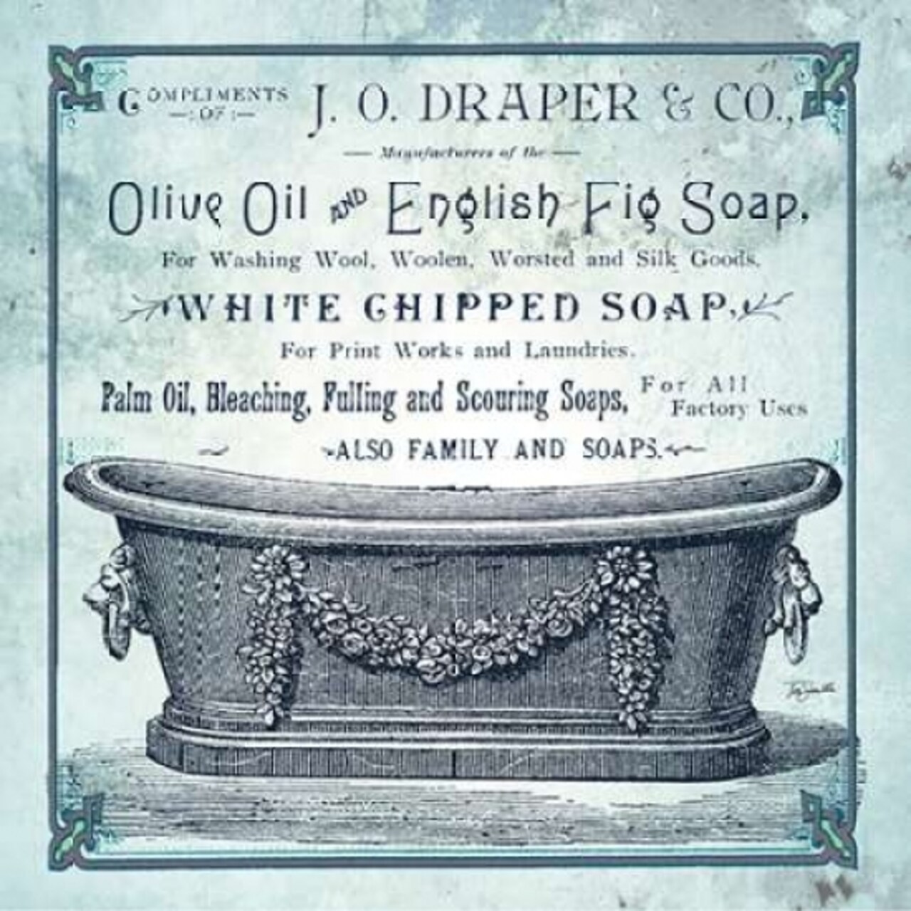 Old Fashioned Bath I Poster Print by Tre Sorelle Studios - Item # VARPDXRB11261TS